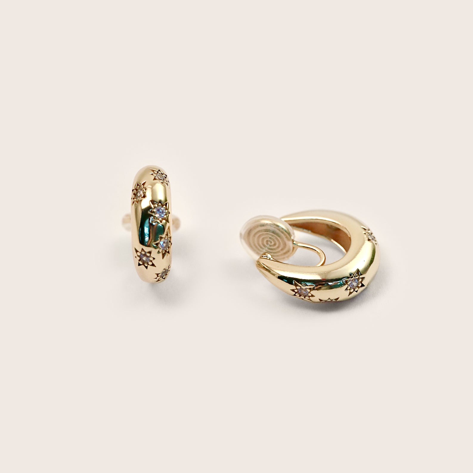 Stella Croissant Clip-Ons